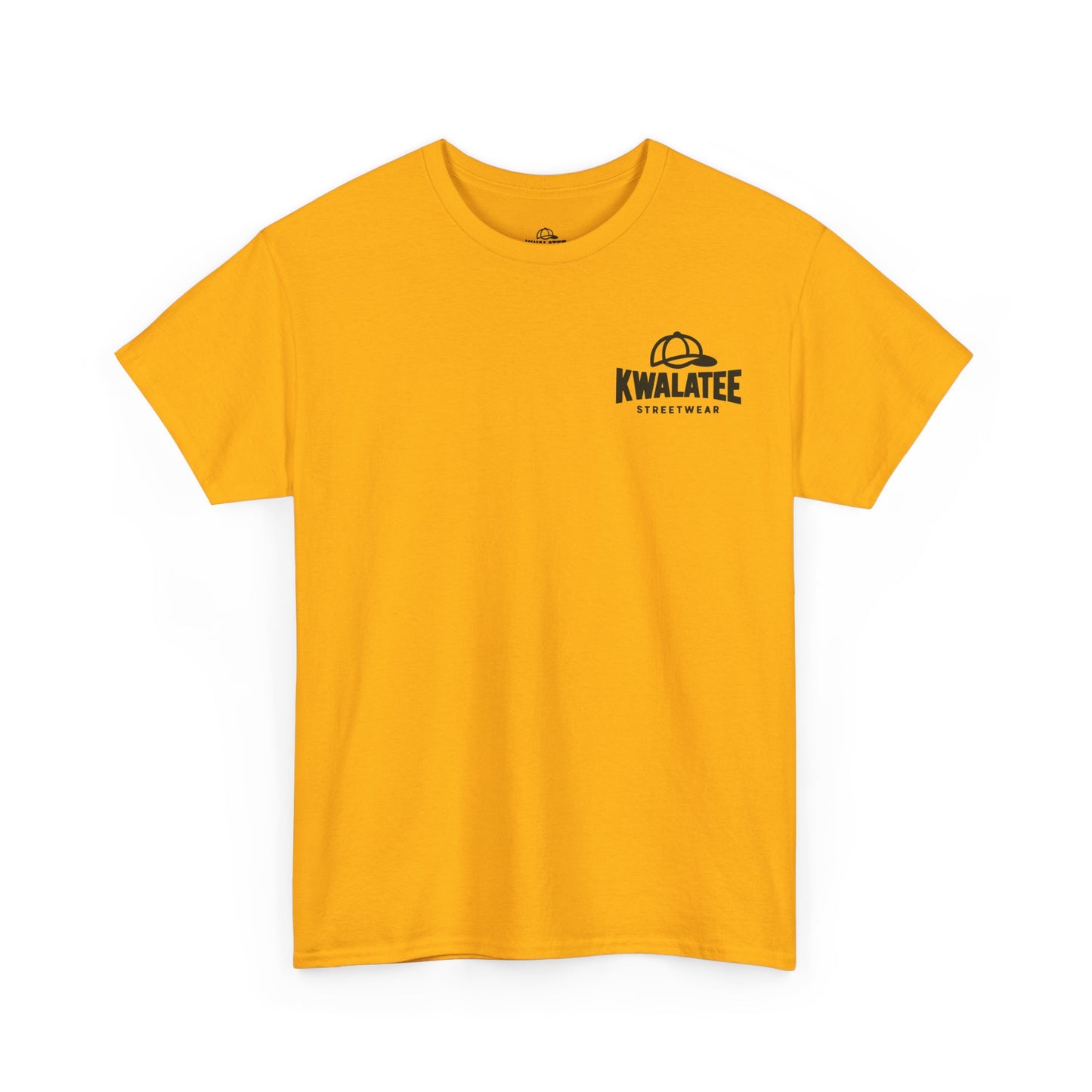 Skull DJ Tee — 'Kwalatee' Music Logo Graphic T-Shirt