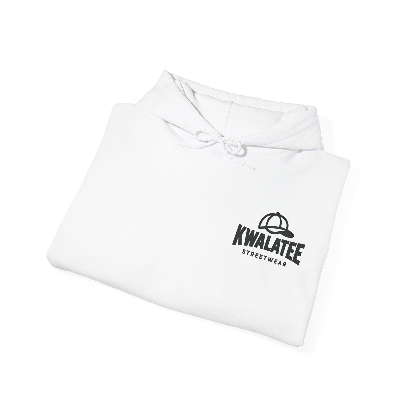 Music Lover Hoodie — 'Kwalatee' Logo & Headphones Girl Graphic
