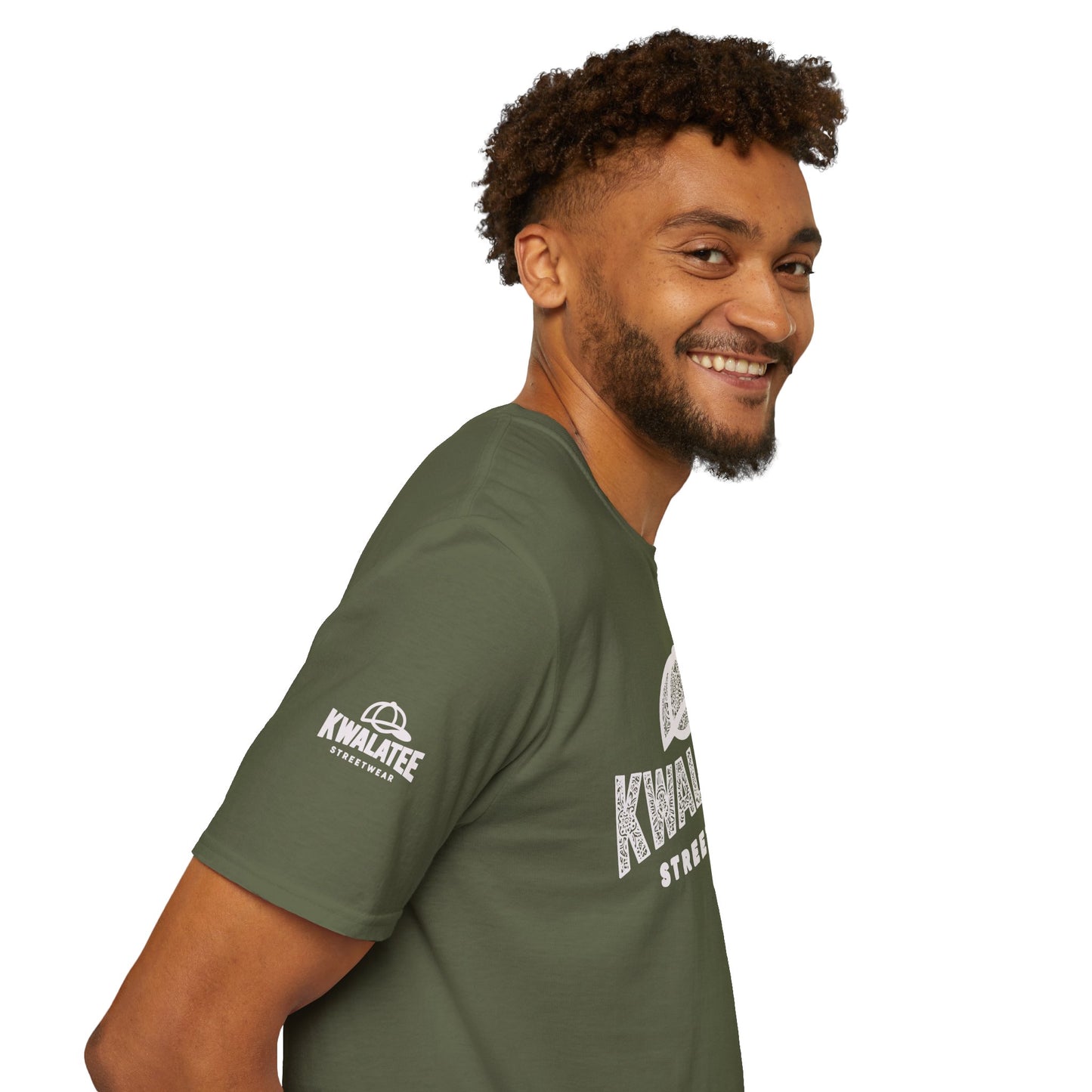 Kwalatee Streetwear T‑Shirt — Mandala Logo