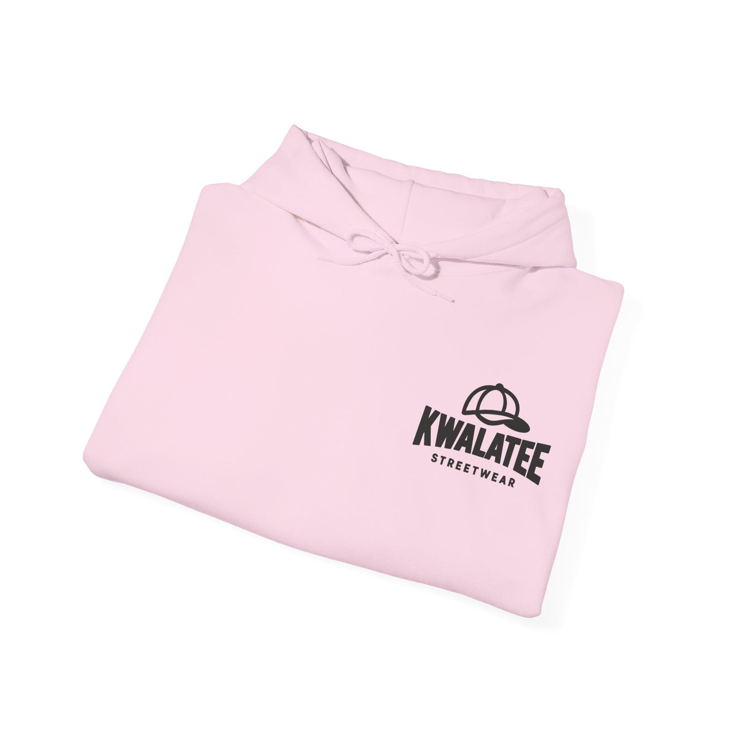 Kwalatee Streetwear Hoodie – Logo Pullover with Cap Graphic