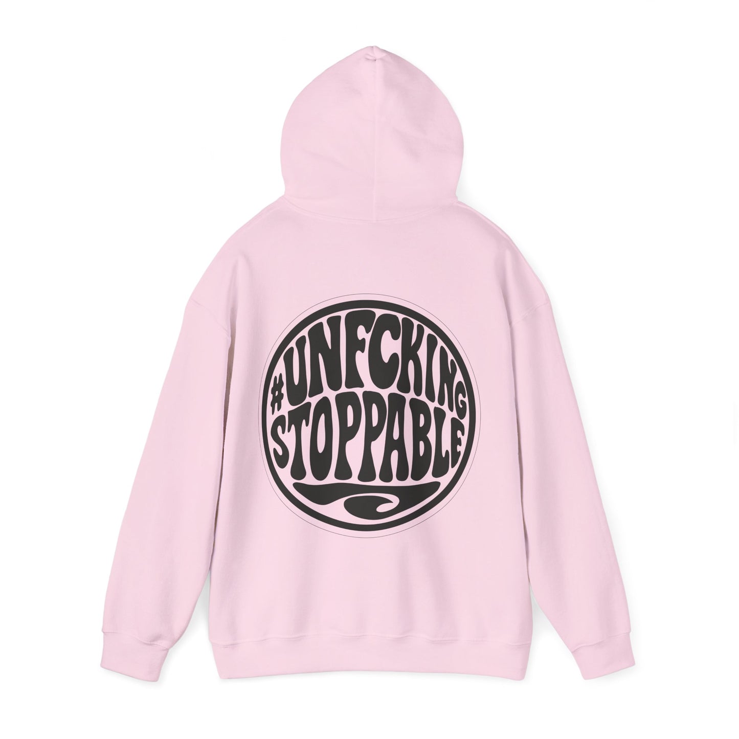 #UNFCKINGSTOPPABLE Hoodie – Bold Graphic Streetwear Pullover