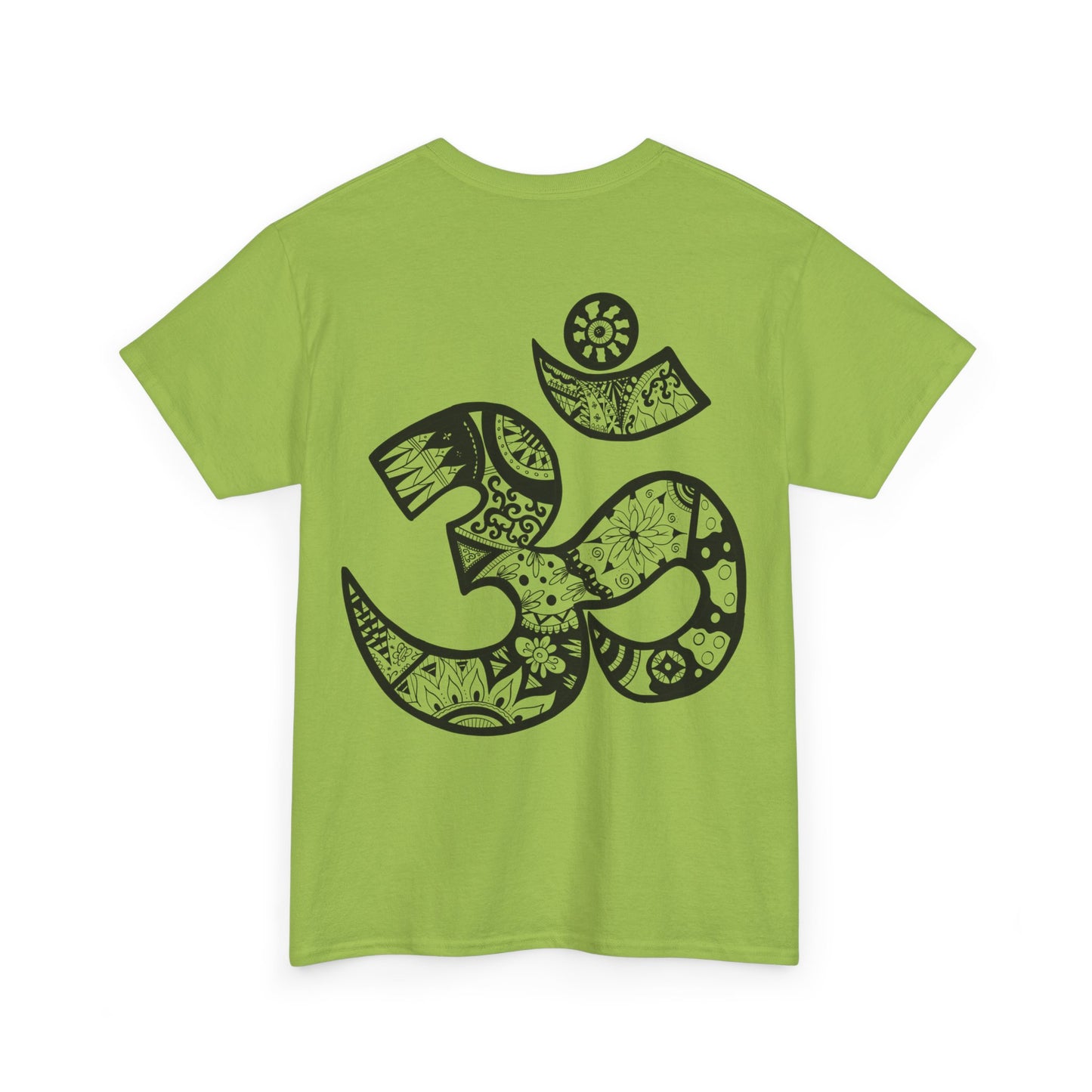 Om Symbol Tee — Hand-Drawn Mandala Om Spiritual Yoga T-Shirt