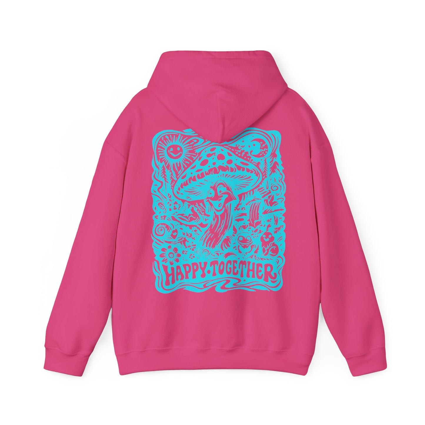 Happy Together Mushroom Hoodie — Kwalatee Graphic Pullover