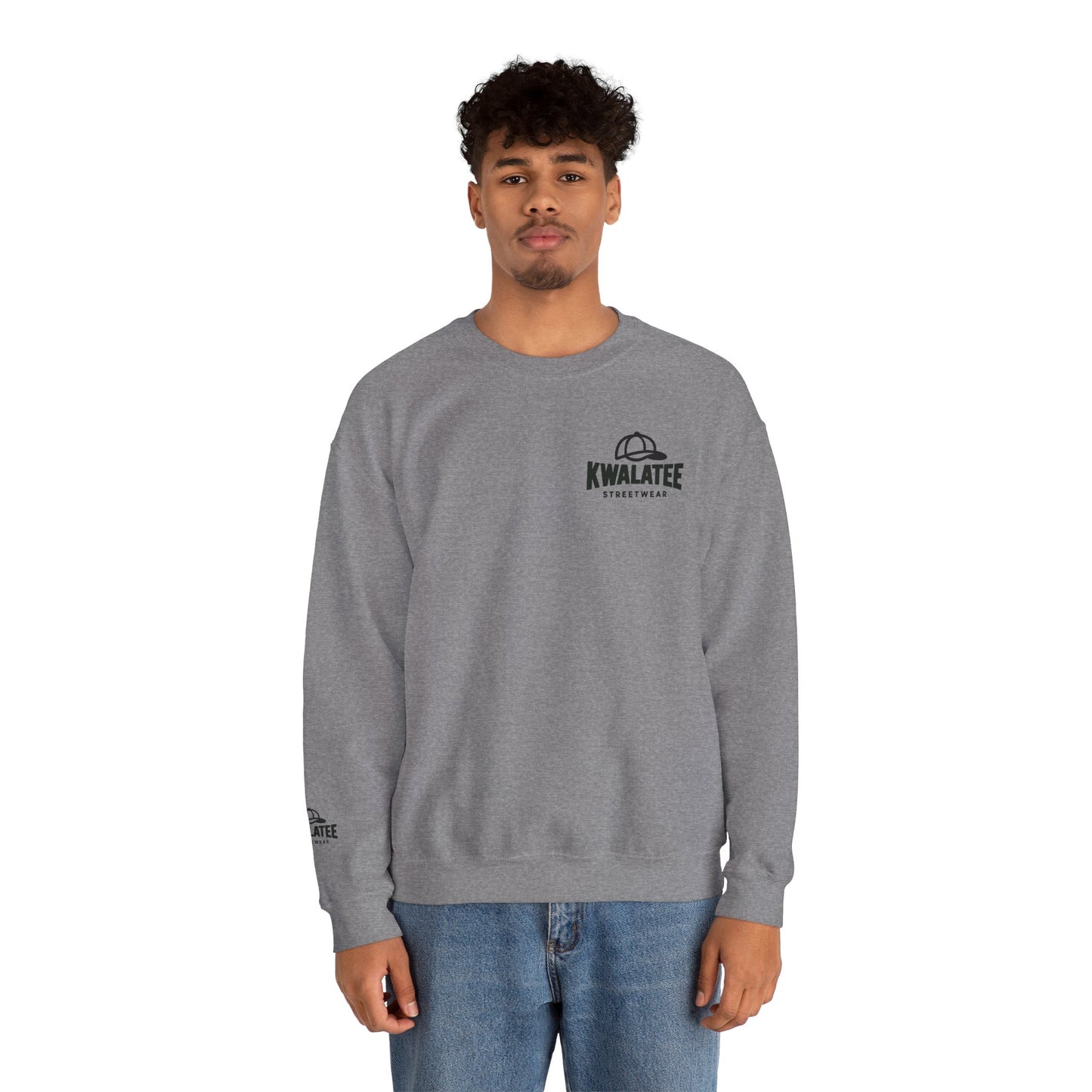 Kwalatee Branded Logo Crewneck Sweatshirt