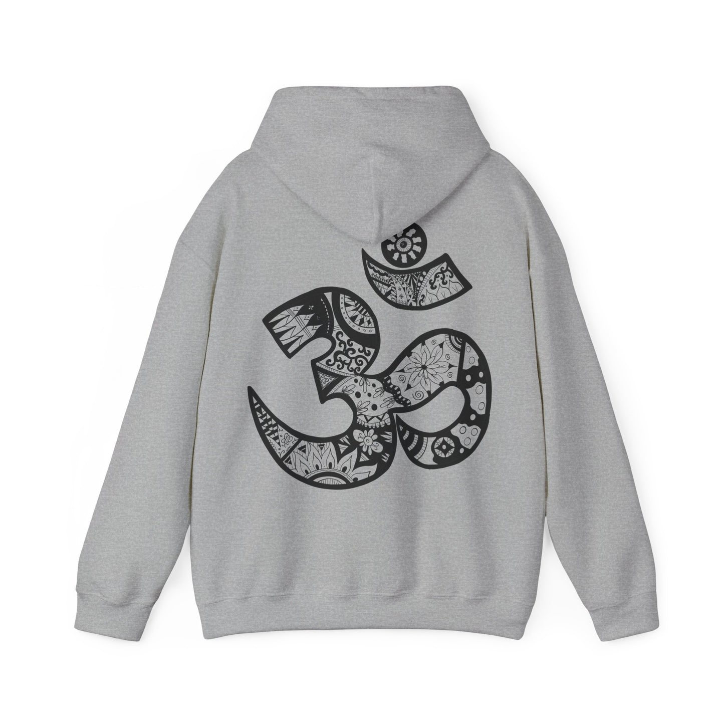 Om Hoodie Mandala inspired