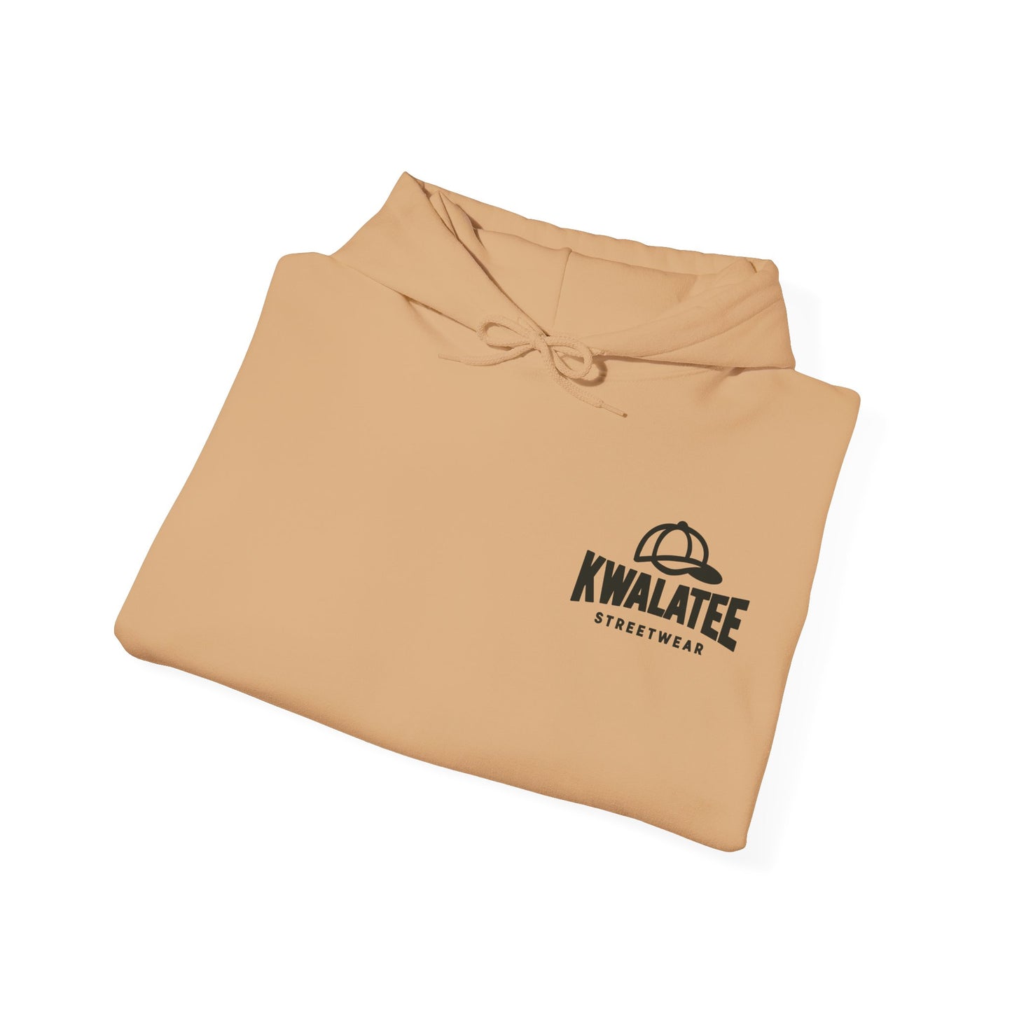 Music Lover Hoodie — 'Kwalatee' Logo & Headphones Girl Graphic