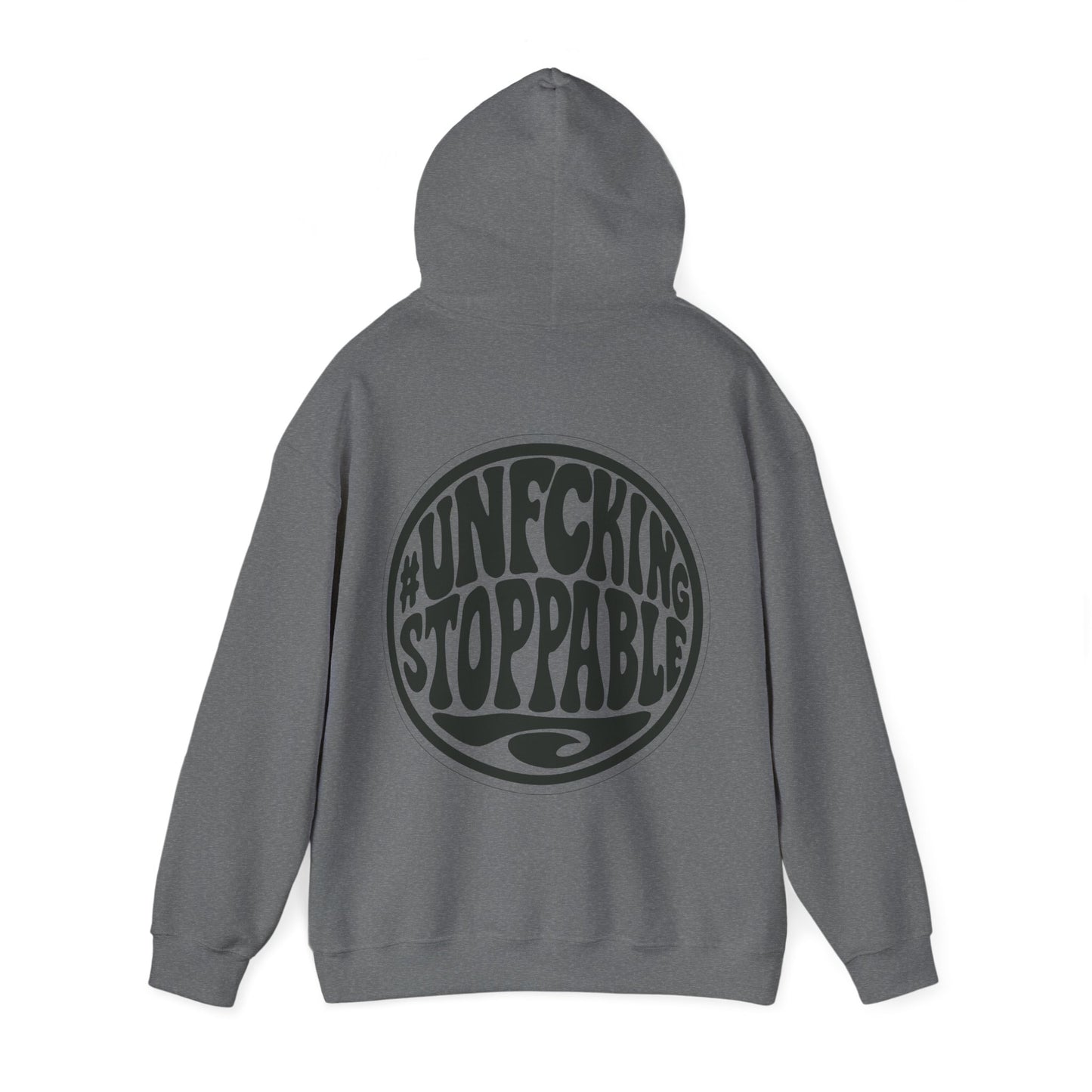 #UNFCKINGSTOPPABLE Hoodie – Bold Graphic Streetwear Pullover