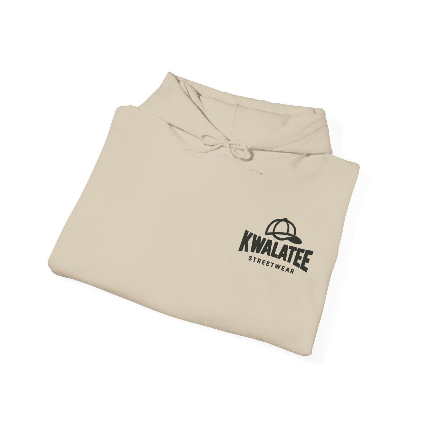 Music Lover Hoodie — 'Kwalatee' Logo & Headphones Girl Graphic