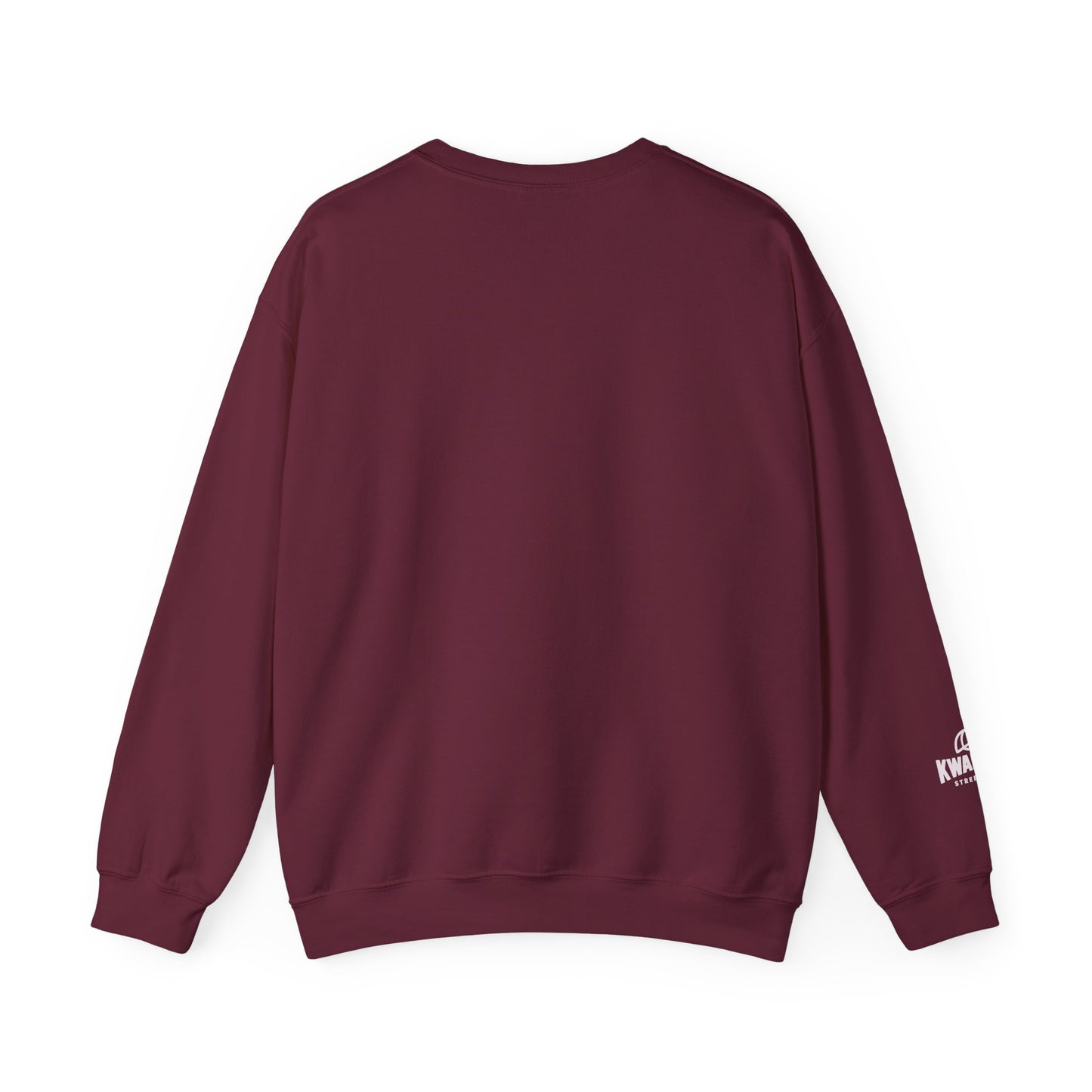 Kwalatee Streetwear Crewneck Sweatshirt — Minimal Logo Black Pullover