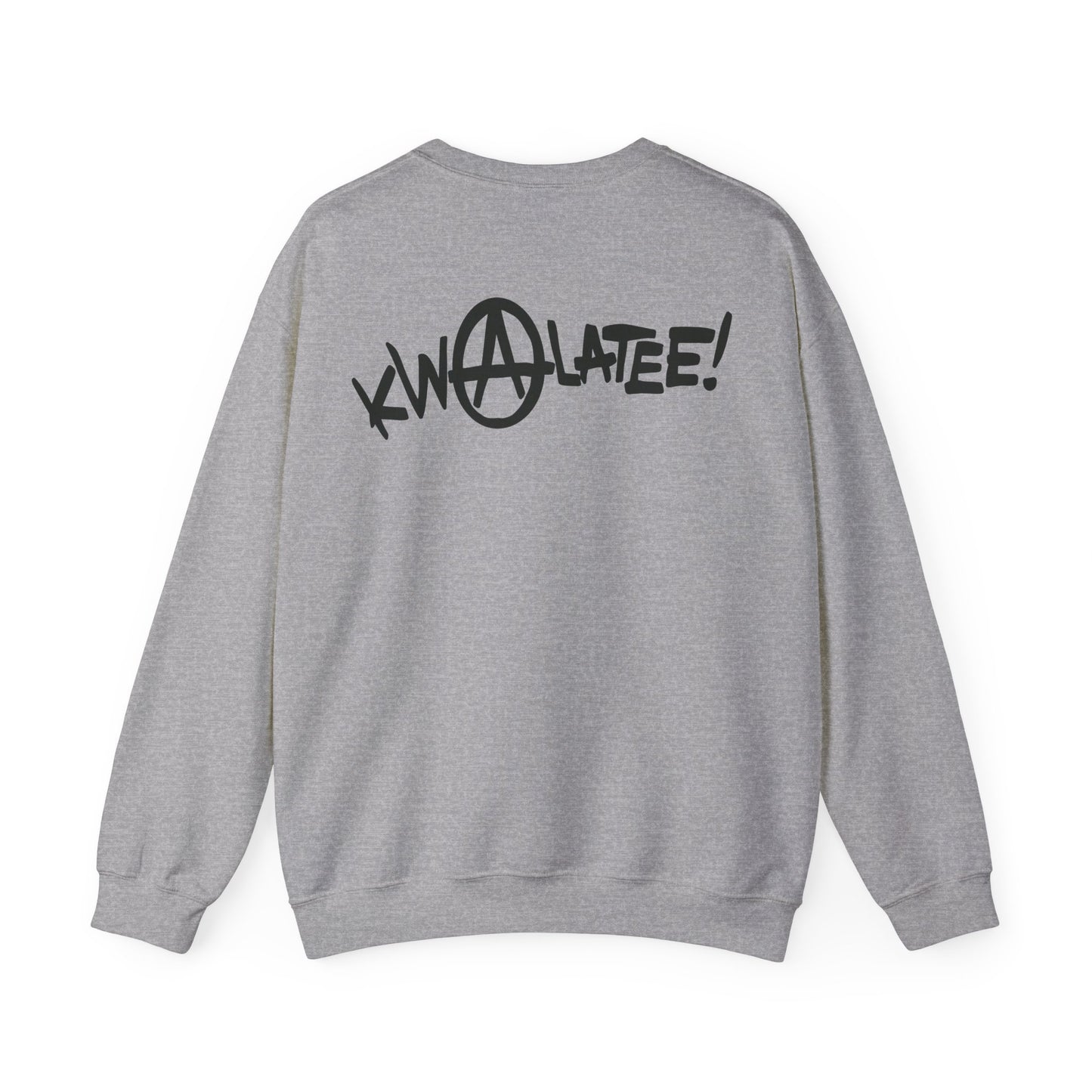 Crewneck Sweatshirt — Kwalatee Graffiti Logo Pullover