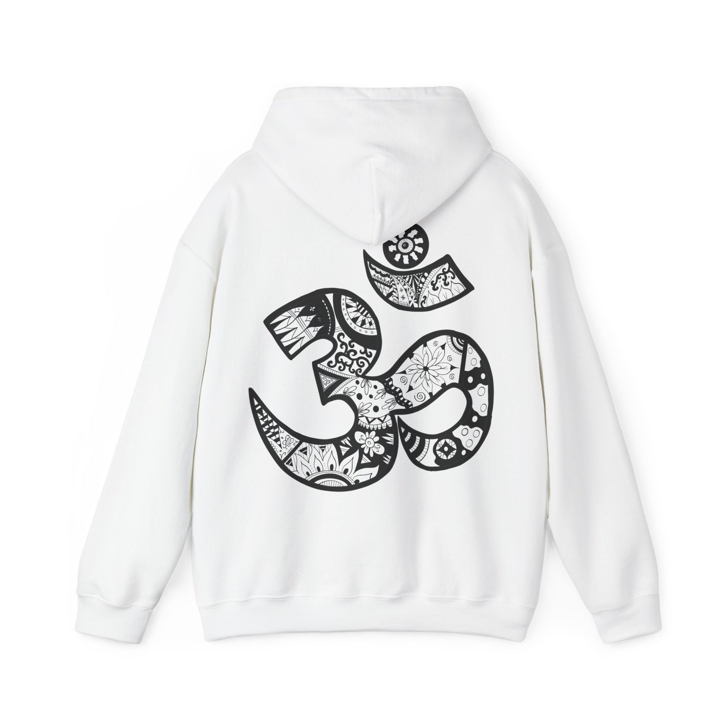 Om Hoodie Mandala inspired