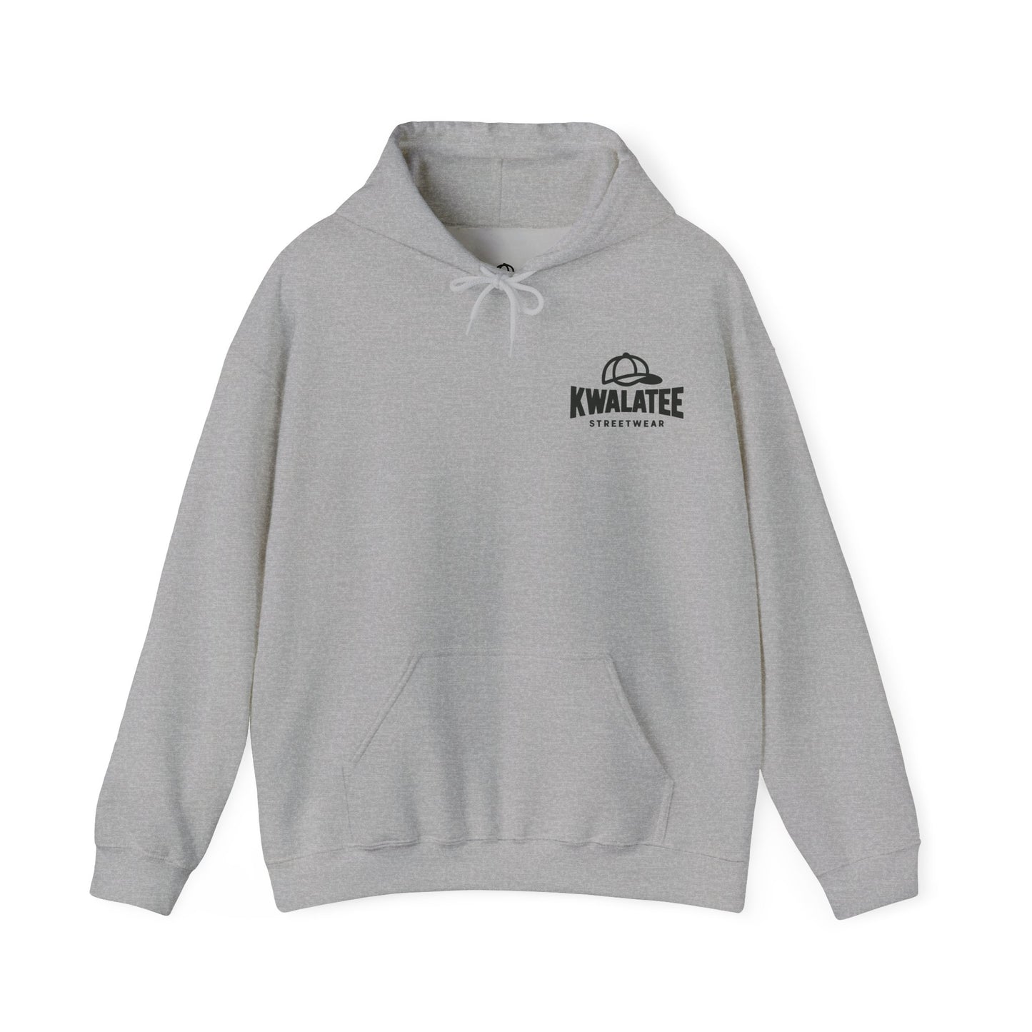 Music Lover Hoodie — 'Kwalatee' Logo & Headphones Girl Graphic