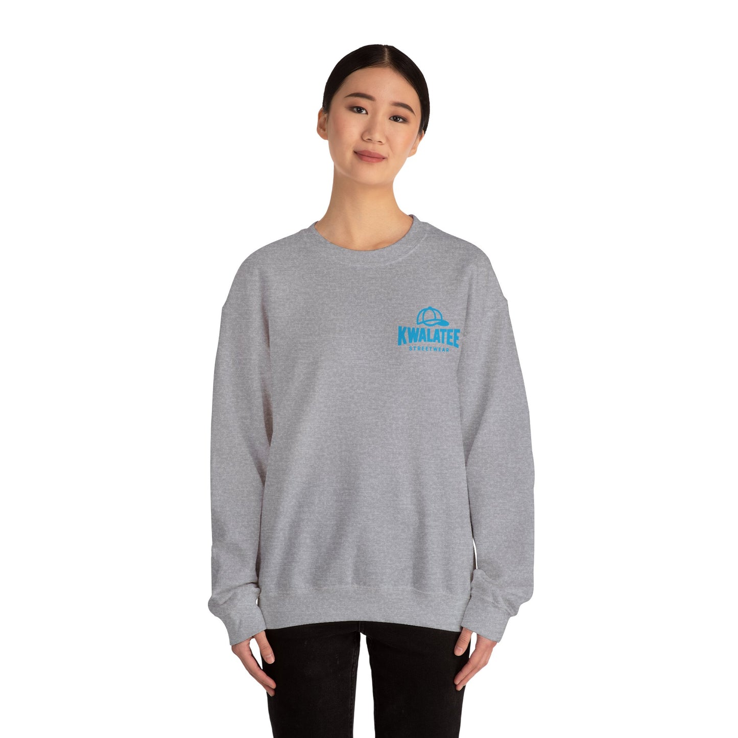 Crewneck Sweatshirt — My Life My Game My Rules Graffiti Design