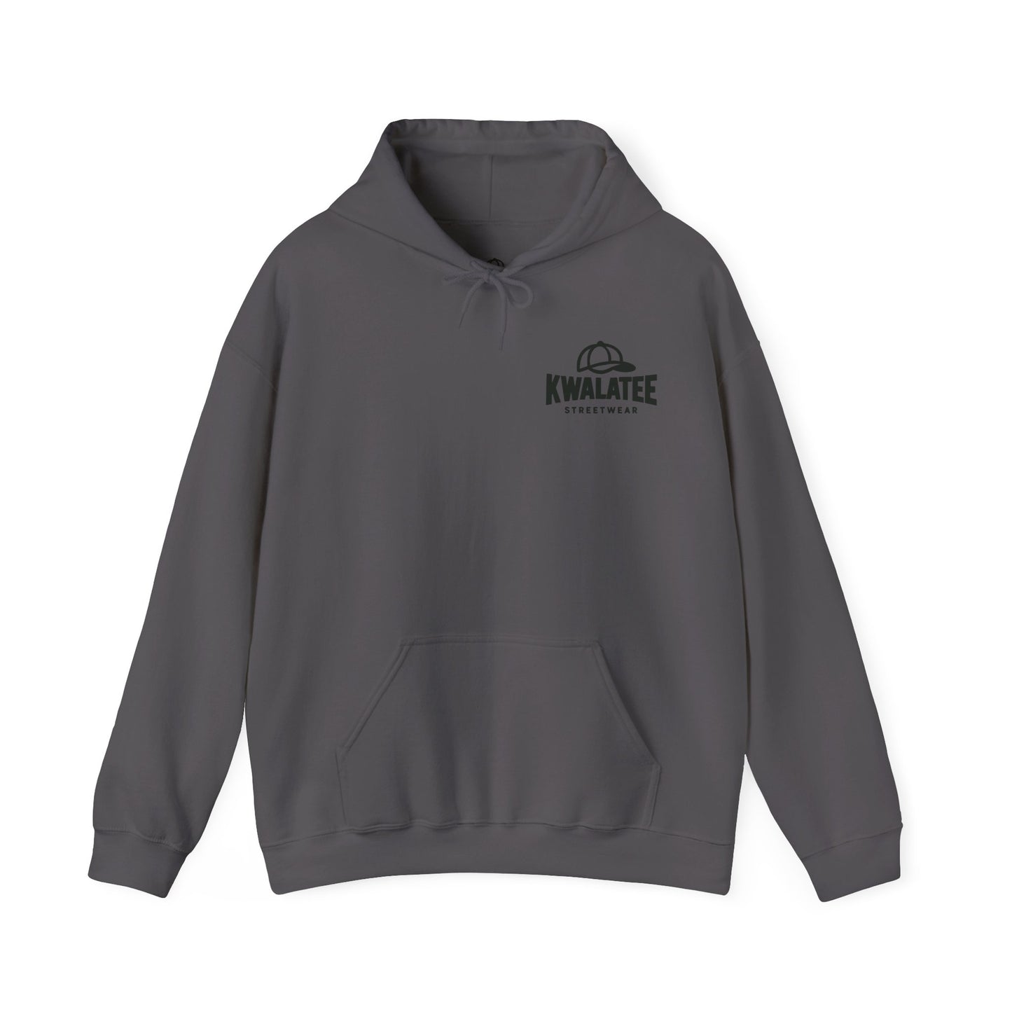 Lazee eyeHoodie — KwalaTee Logo & Cartoon Bee Graphic Sweatshirt