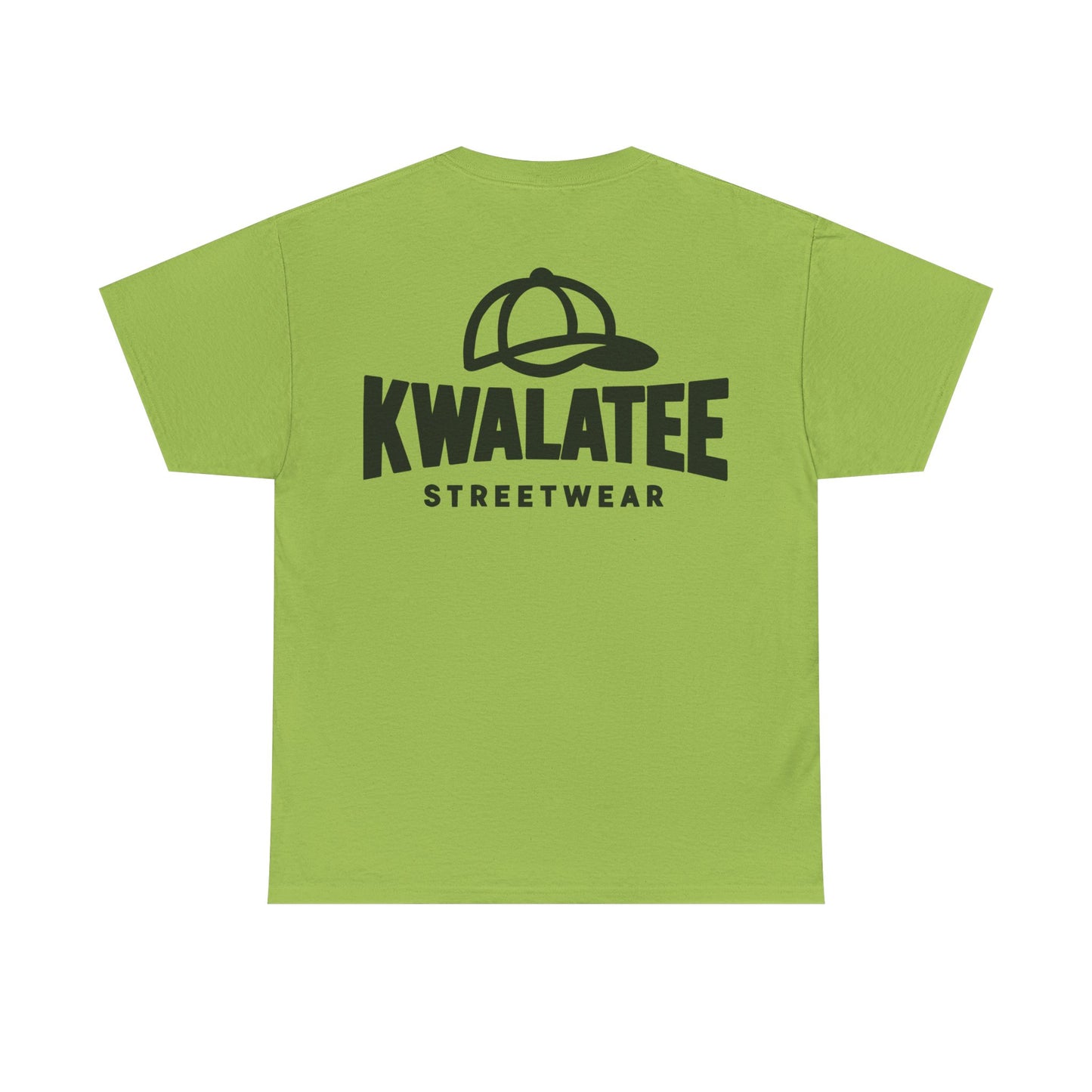 Kwalatee Streetwear Graphic Tee — Bold Cap Logo T-Shirt