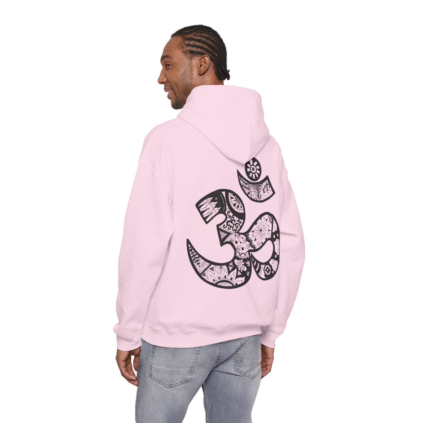 Om Hoodie Mandala inspired