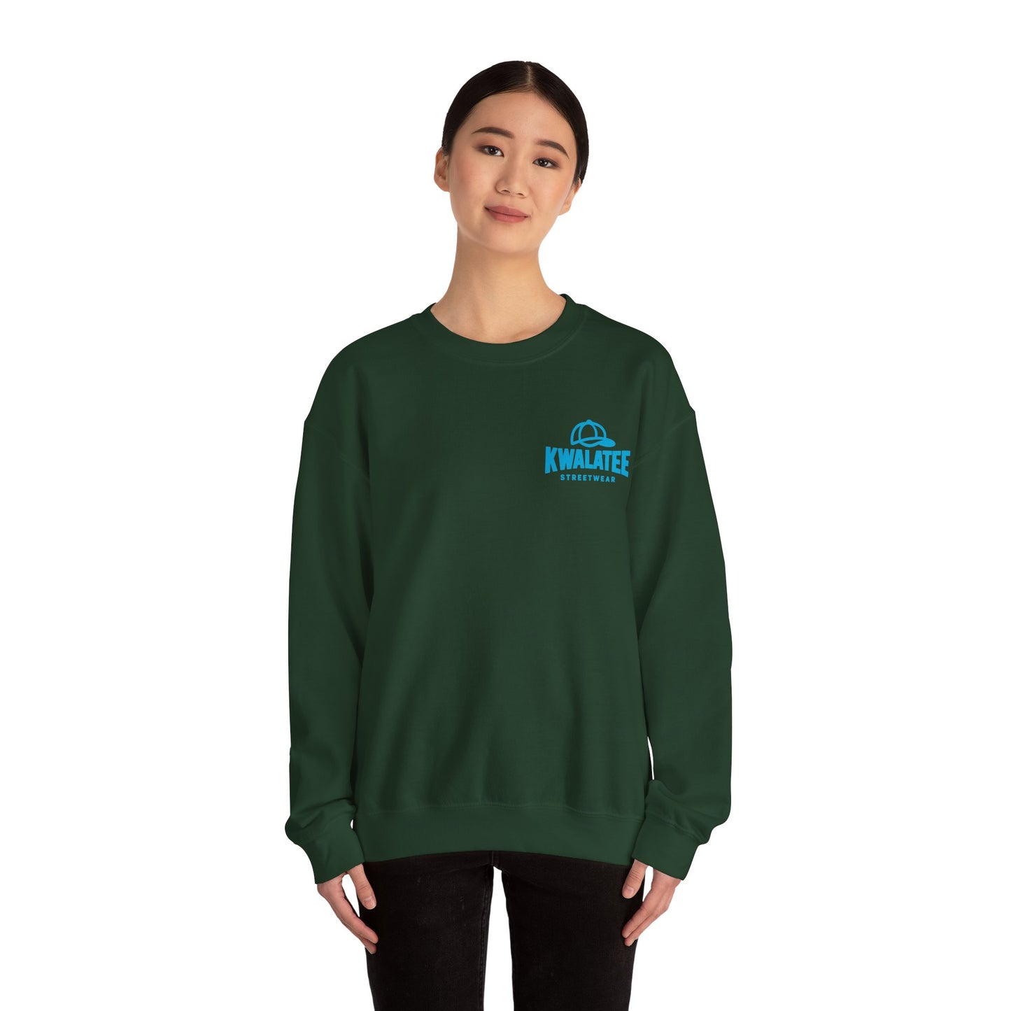 Crewneck Sweatshirt — My Life My Game My Rules Graffiti Design