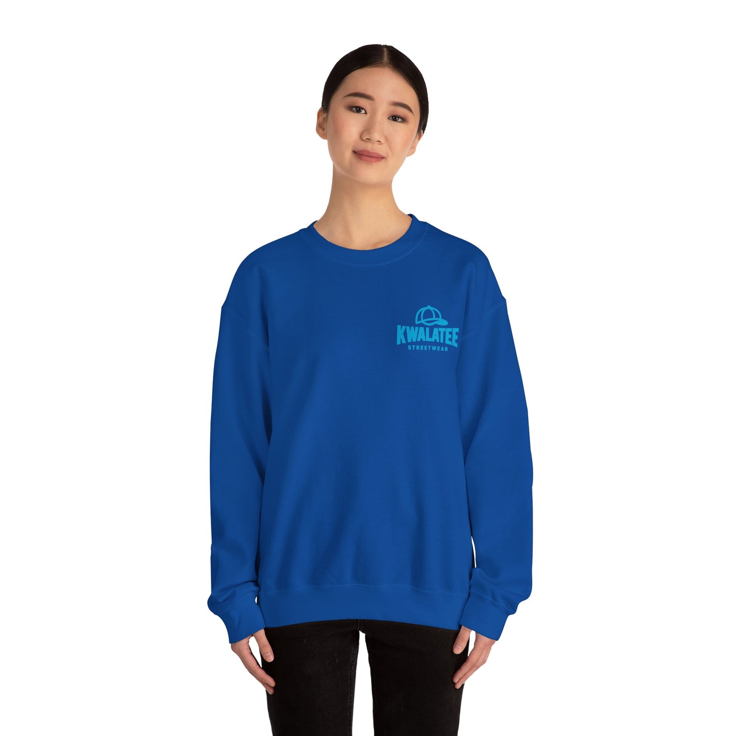 Crewneck Sweatshirt — My Life My Game My Rules Graffiti Design