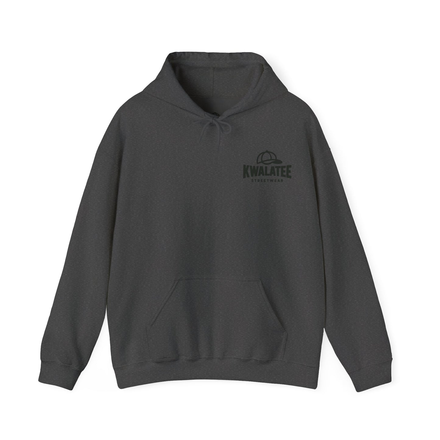Music Lover Hoodie — 'Kwalatee' Logo & Headphones Girl Graphic