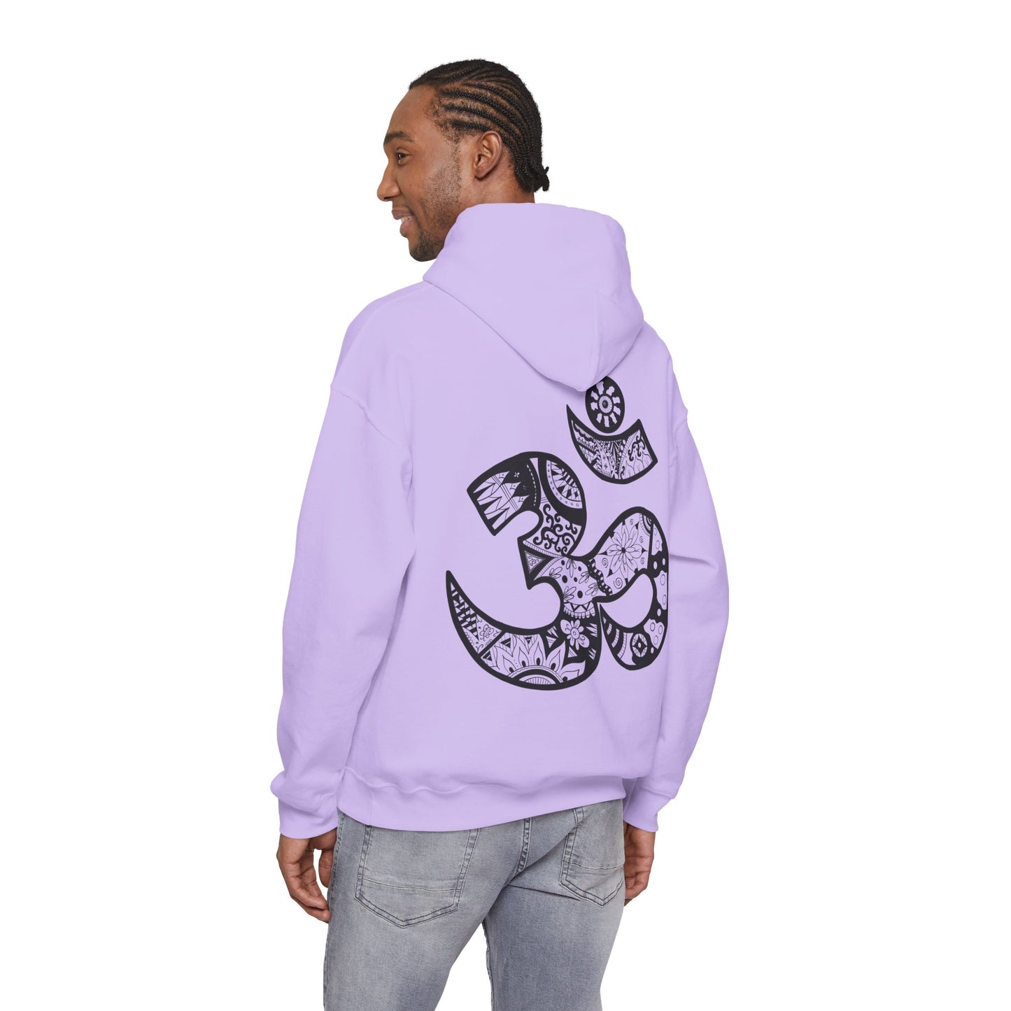 Om Hoodie Mandala inspired