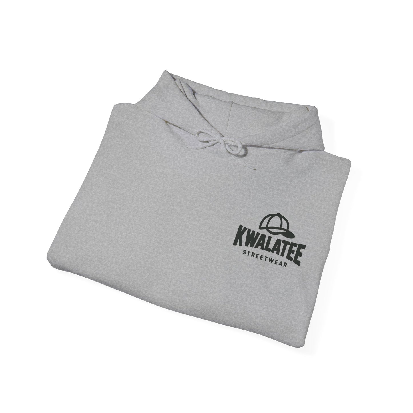 Music Lover Hoodie — 'Kwalatee' Logo & Headphones Girl Graphic