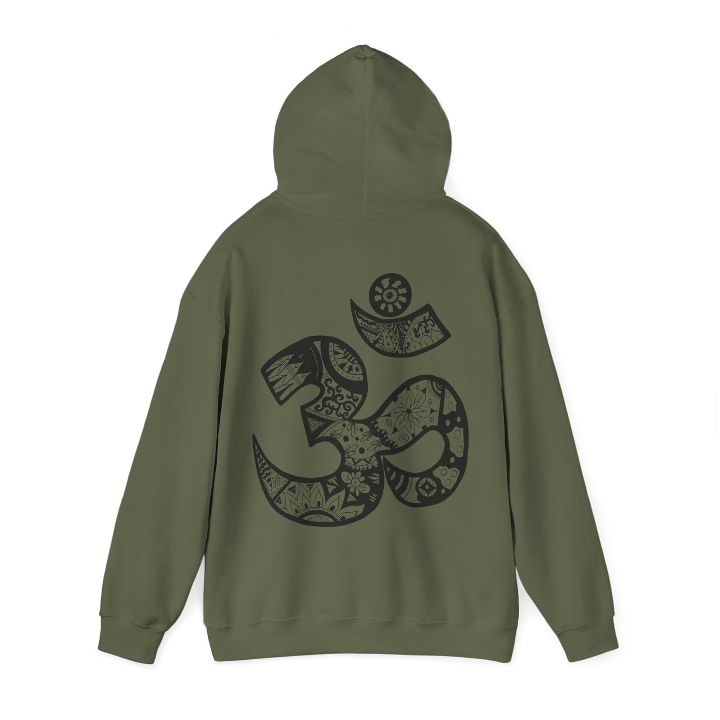 Om Hoodie Mandala inspired