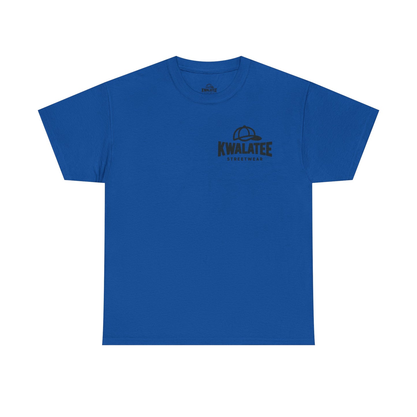 Kwalatee Streetwear Graphic Tee — Bold Cap Logo T-Shirt