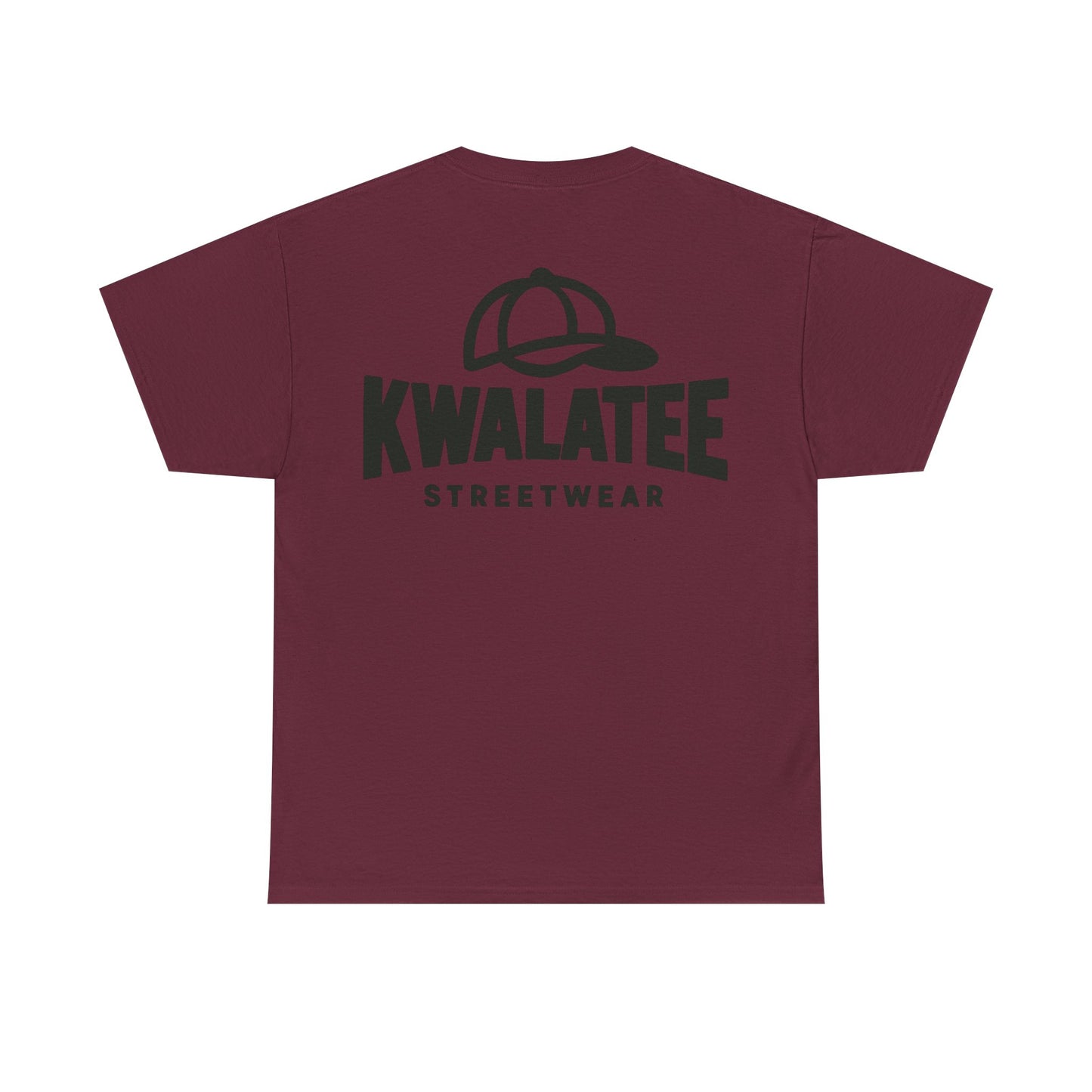 Kwalatee Streetwear Graphic Tee — Bold Cap Logo T-Shirt