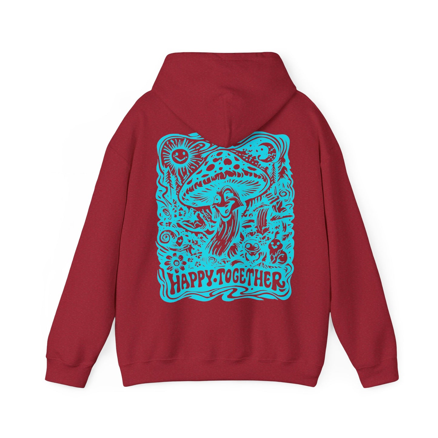 Happy Together Mushroom Hoodie — Kwalatee Graphic Pullover