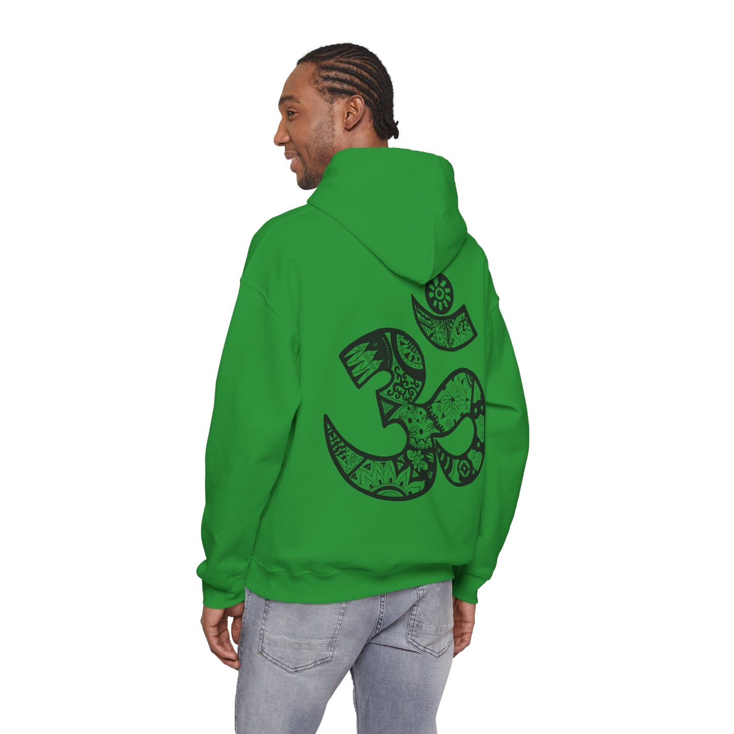 Om Hoodie Mandala inspired