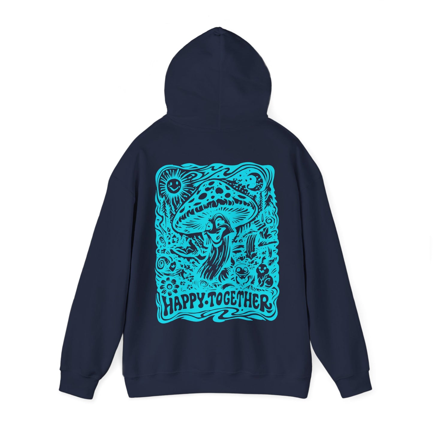 Happy Together Mushroom Hoodie — Kwalatee Graphic Pullover