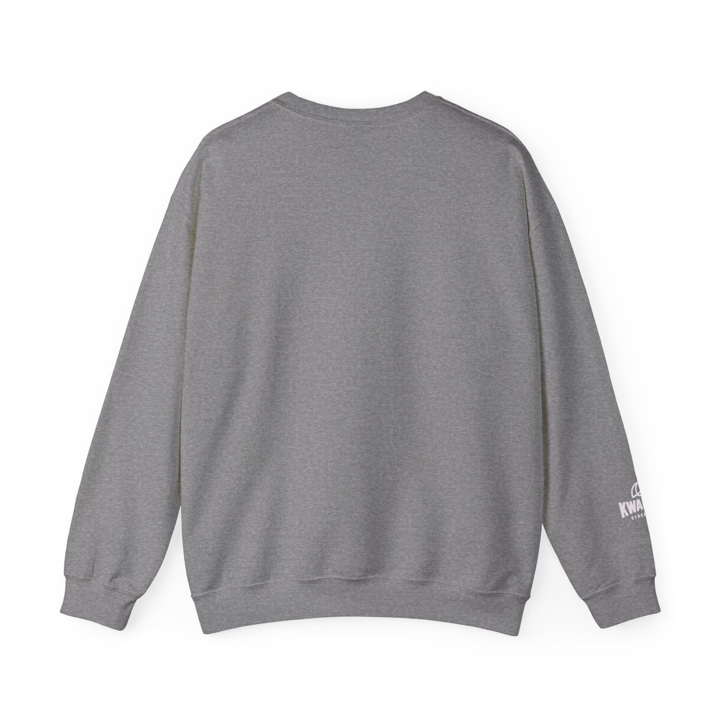 Kwalatee Streetwear Crewneck Sweatshirt — Minimal Logo Black Pullover