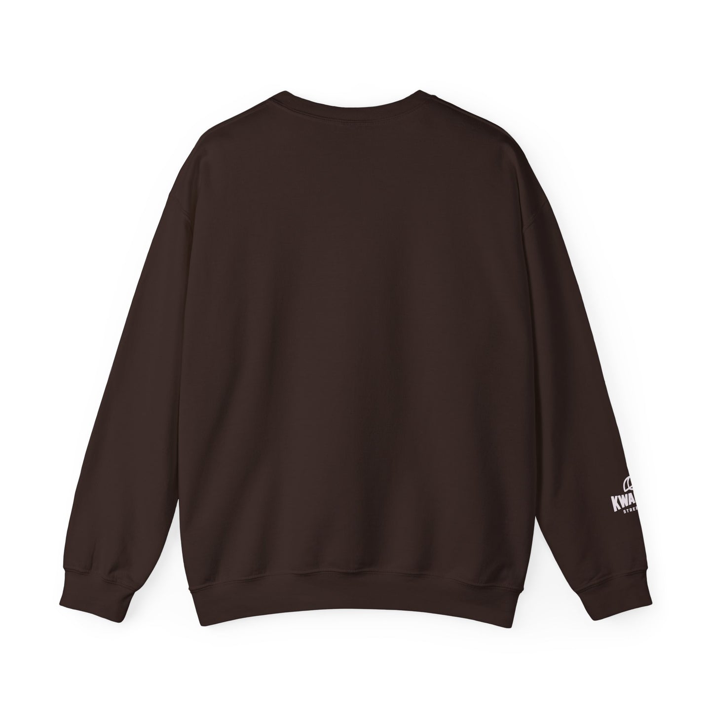 Kwalatee Streetwear Crewneck Sweatshirt — Minimal Logo Black Pullover