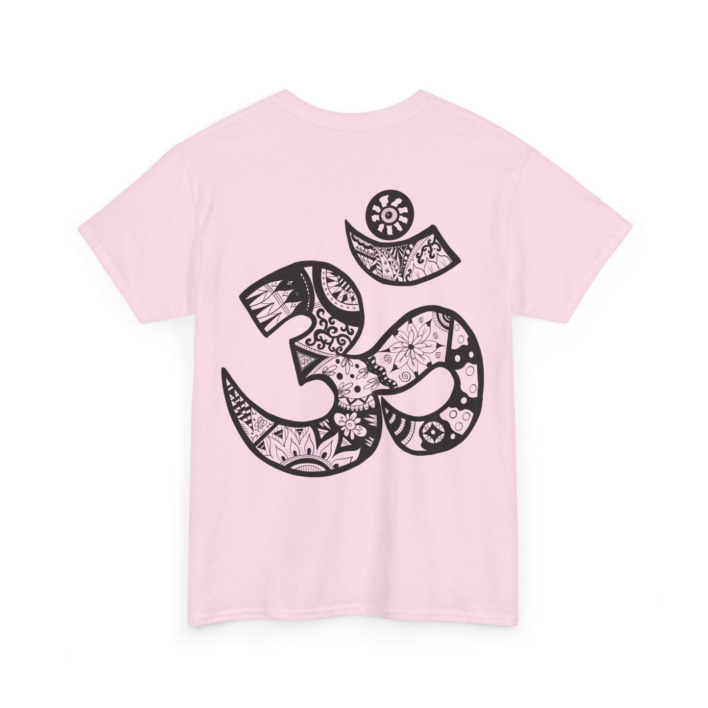 Om Symbol Tee — Hand-Drawn Mandala Om Spiritual Yoga T-Shirt
