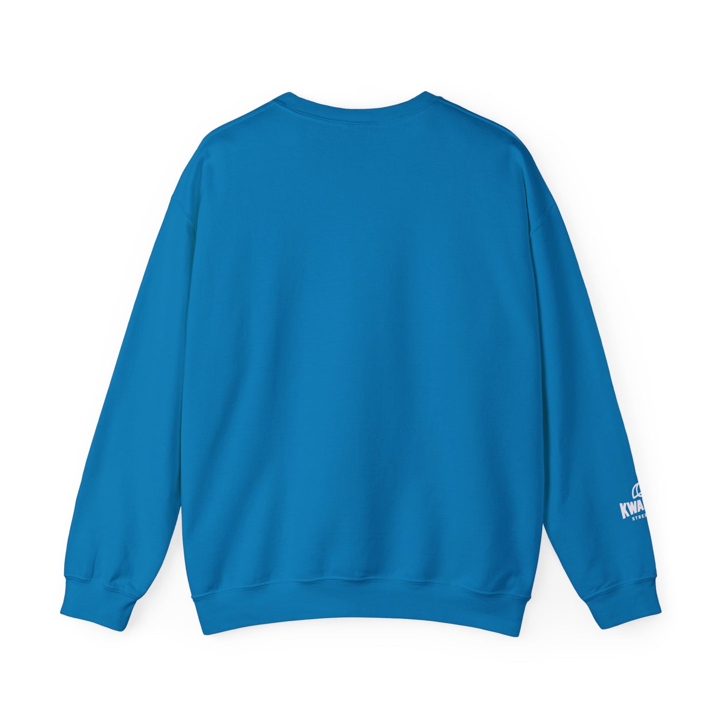 Kwalatee Streetwear Crewneck Sweatshirt — Minimal Logo Black Pullover