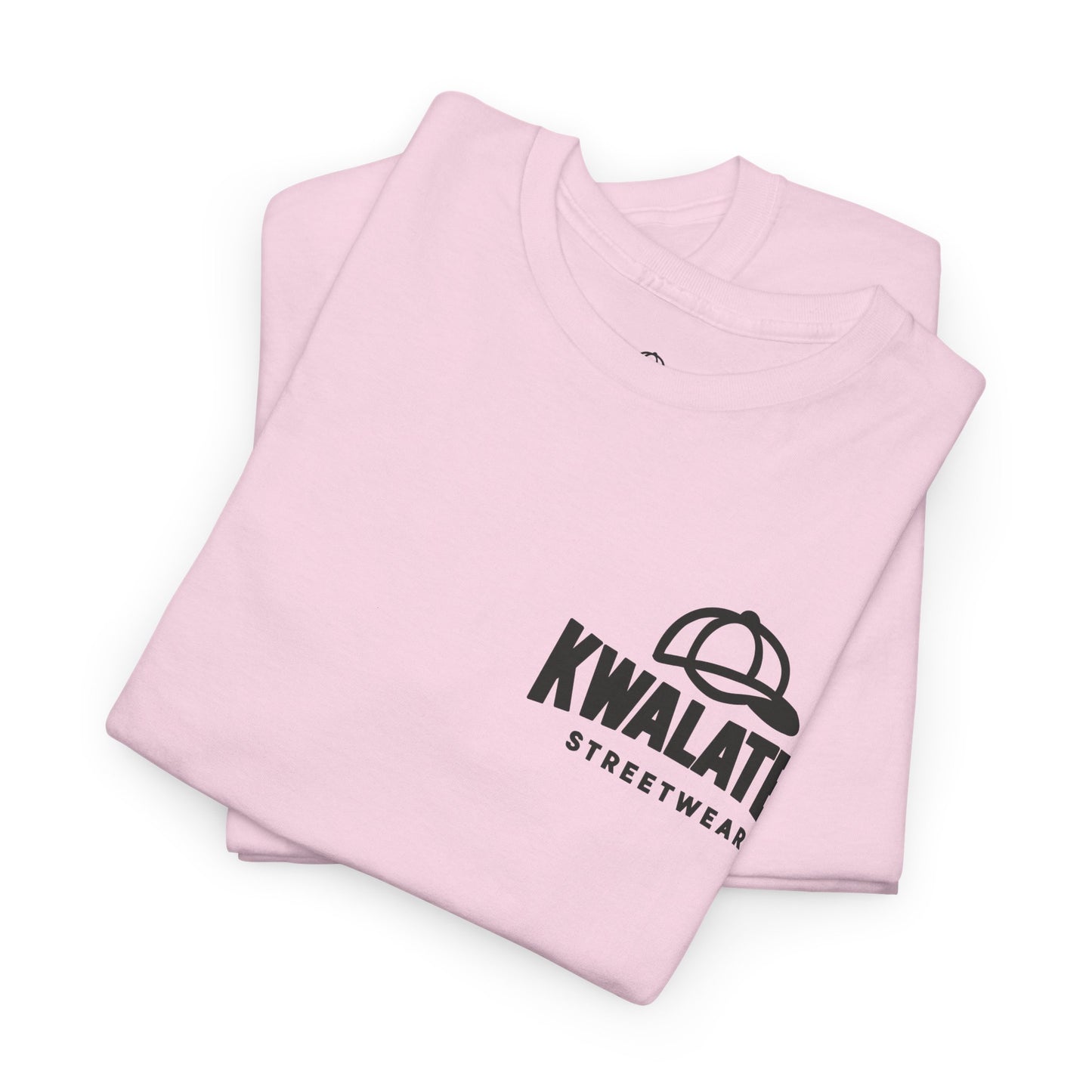 Kwalatee Streetwear Graphic Tee — Bold Cap Logo T-Shirt