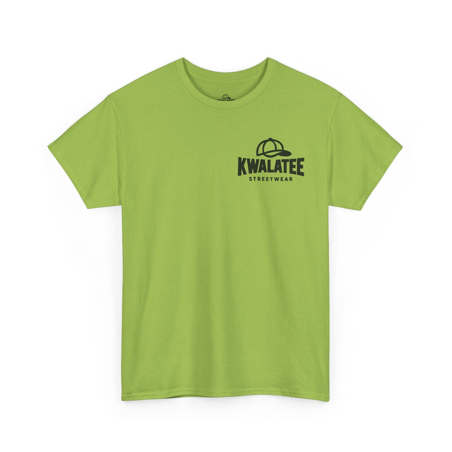 Kwalatee Streetwear Graphic Tee — Bold Cap Logo T-Shirt