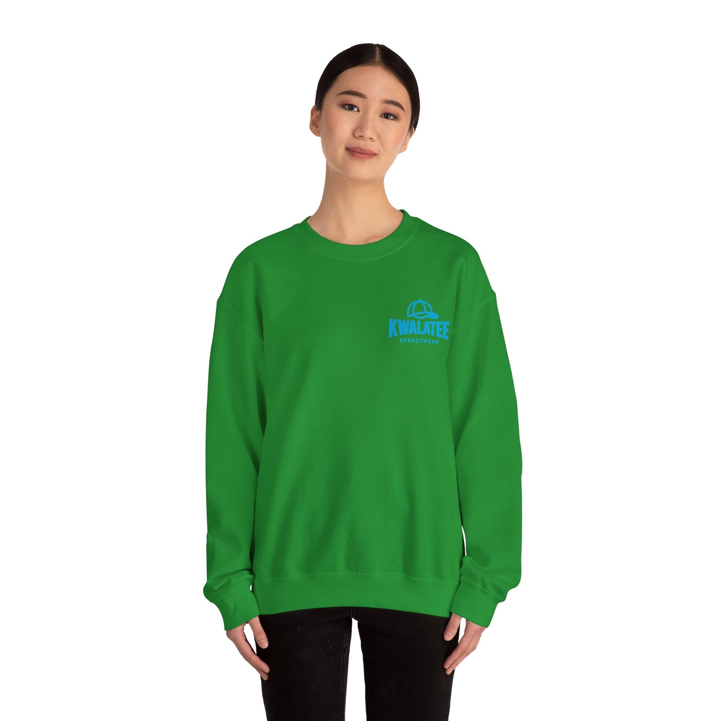 Crewneck Sweatshirt — My Life My Game My Rules Graffiti Design